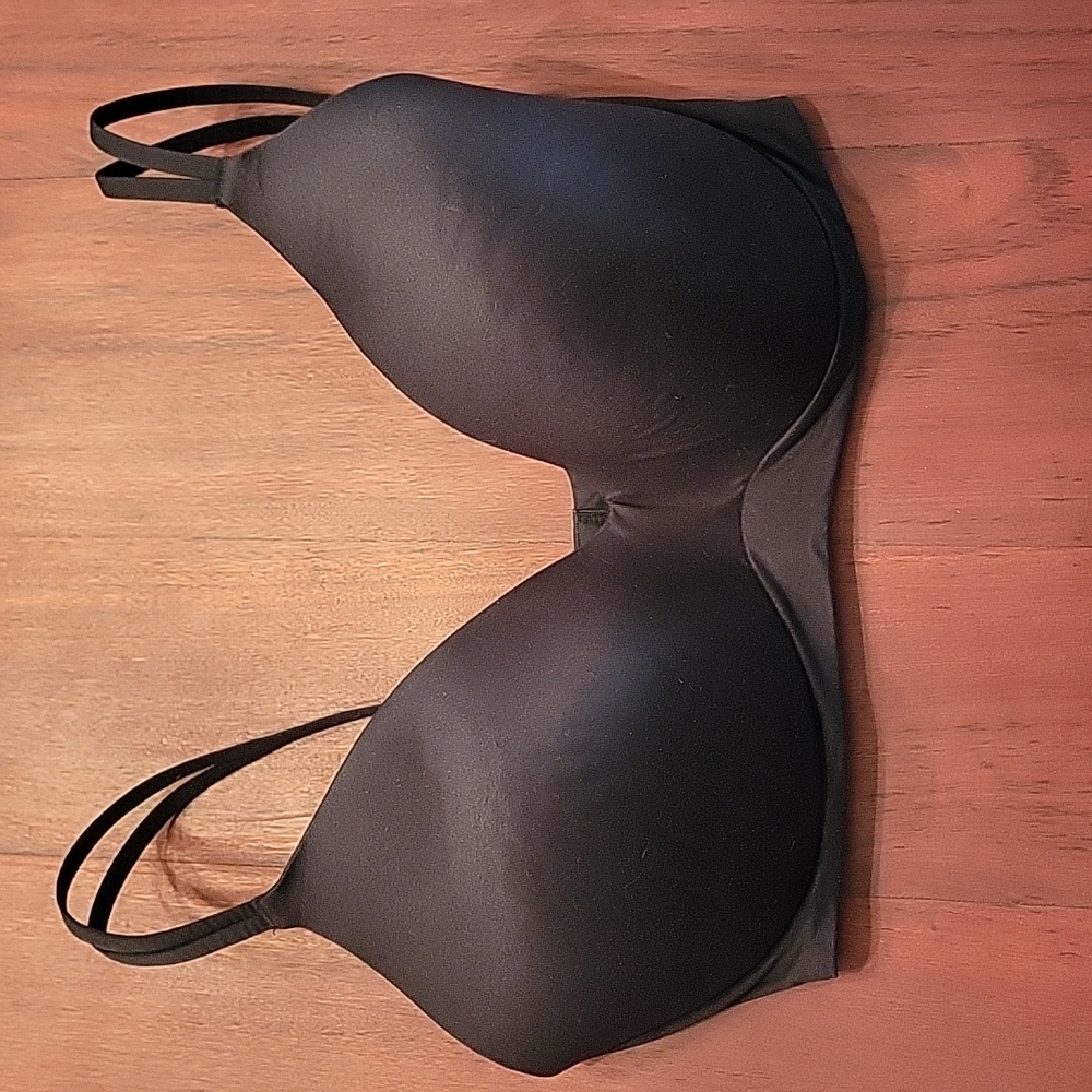 Black Wireless Sunnie Pushup Bra - image 2